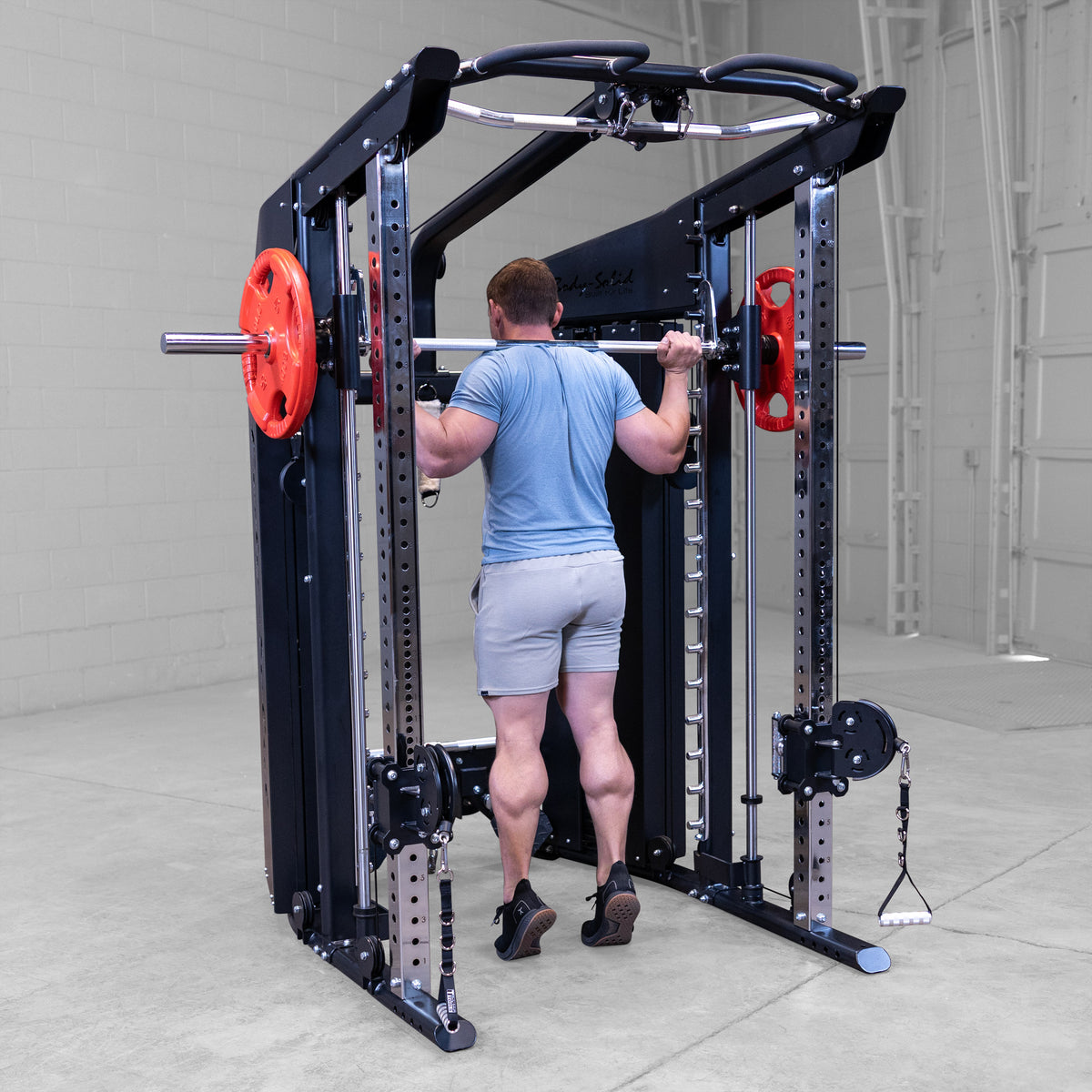 Body-Solid GSFR100 All-in-One Functional Trainer/Smith
