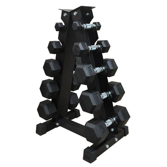 2 - 10kg Vertical Dumbbell Set